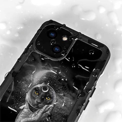 Alchemy Grimalkins Glass iPhone 15 Plus Waterproof Case